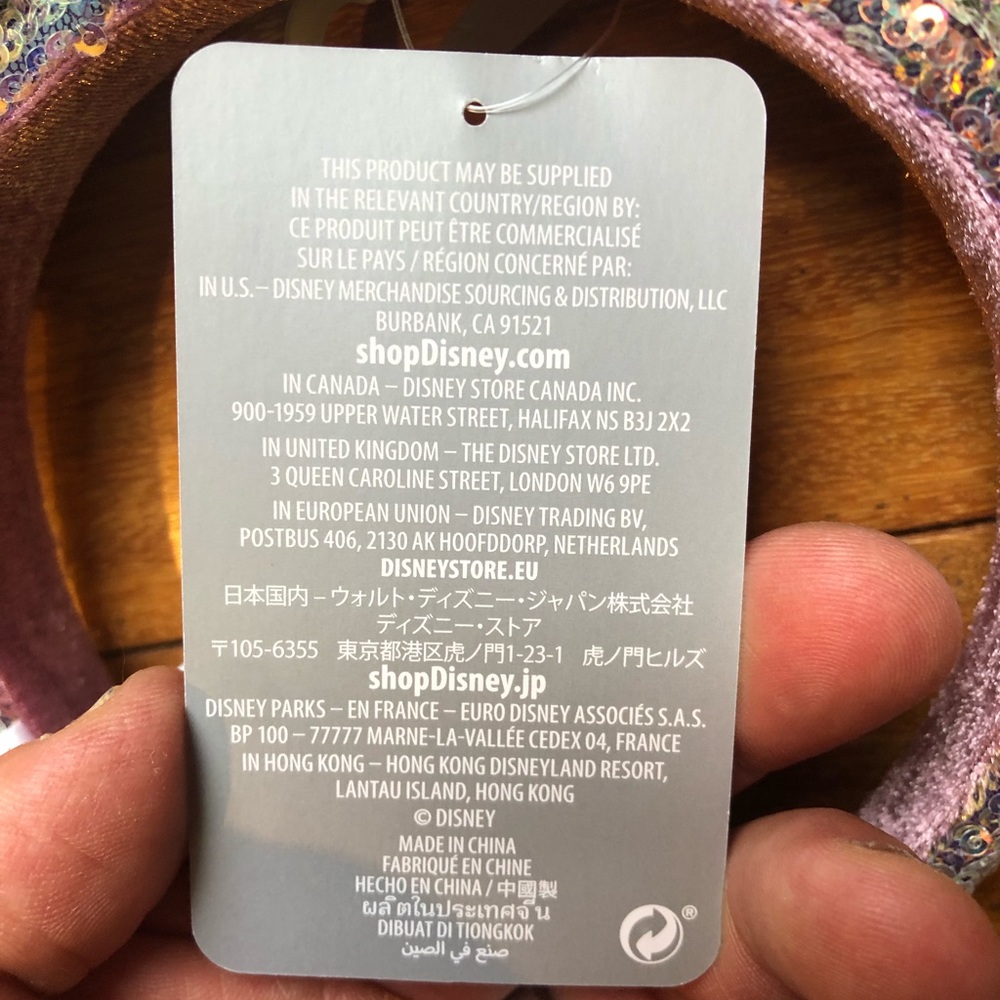 Minnie Mouse Ears - 50th anniversary